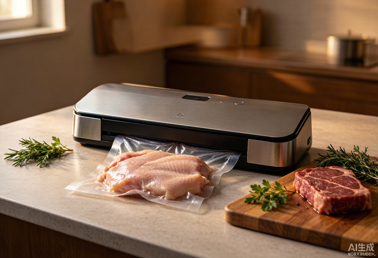 FoodSaver vacuum sealer with bag detection